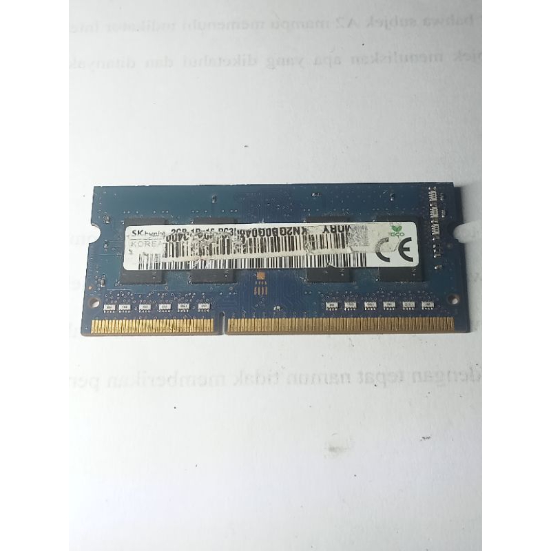 RAM LAPTOP DDR3 2GB PC3L