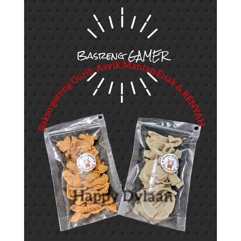 

basreng pedas manis daun jeruk GAMER @ 1 bungkus