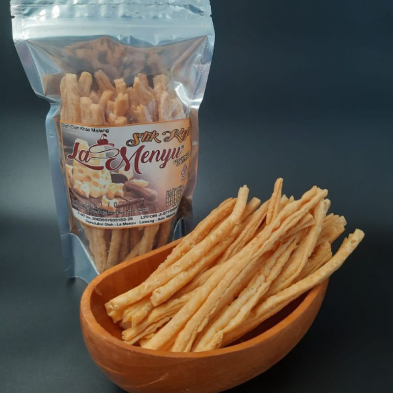 

La Menyu Stik Keju Cheese Stick Snack Camilan Oleh-Oleh Malang