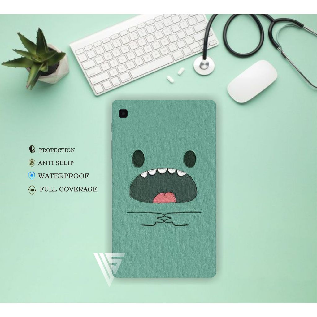 SKIN TABLET GARSKIN TAB SAMSUNG GALAXY TAB A7 LITE FREE CUSTOM ISI 2 PCS