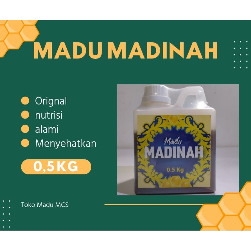 

Madu Asli Madinah 0.5 KG