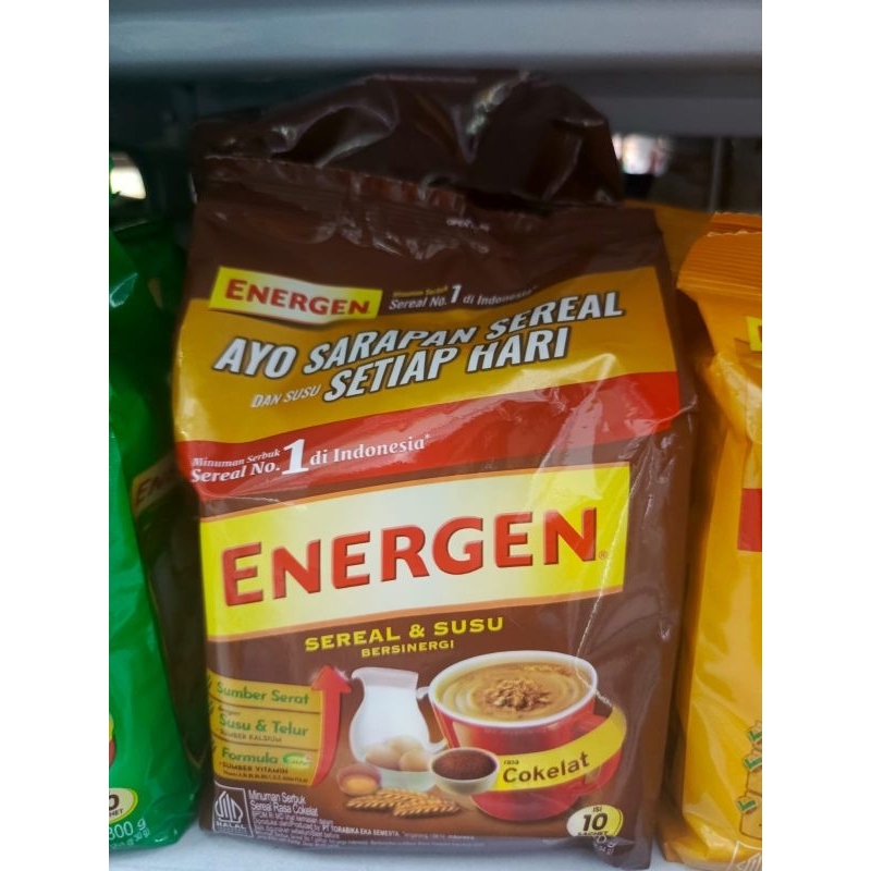 

Energen coklat bag 30gx20pcs energen sereal