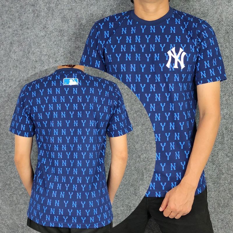 Baju NY new york Yankees kaos MLB baseball tshirt Ny
