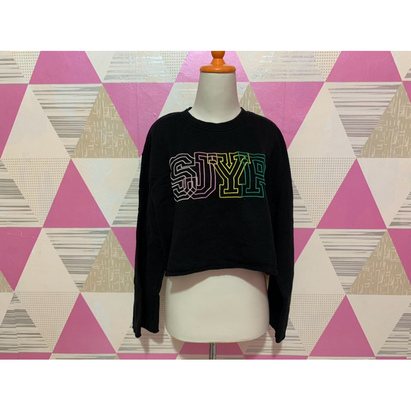 CREWNECK CROP SJYP