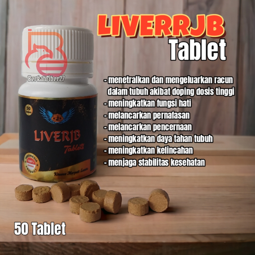 Liverjb obat vitamin burung merpati rjb liver suplemen burung merpati