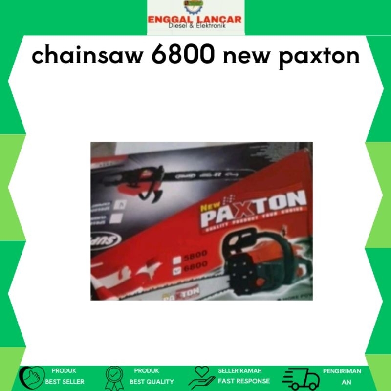 chainsaw 6800 new paxton