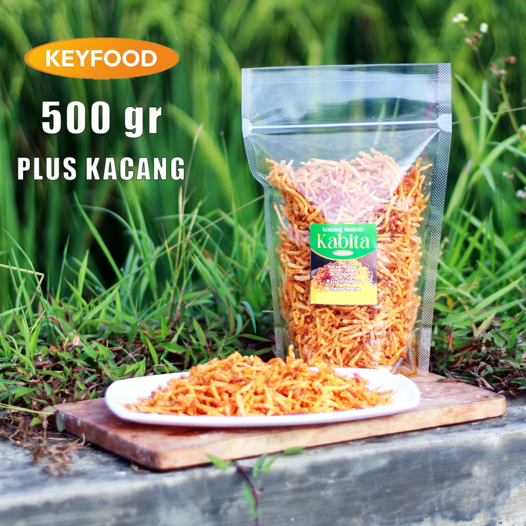 

KENTANG MUSTOFA KEYFOOD + KACANG 500 GRAM SUPER RENYAH