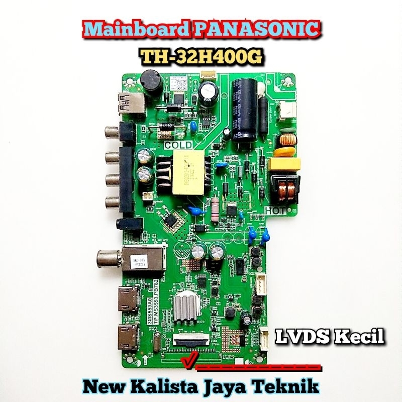 MAINBOARD TV PANASONIC TH-32H400G ORIGINAL TP.MS3553.PB782 MB 32H400 MOTHERBOARD TH32H400G MB PANASO