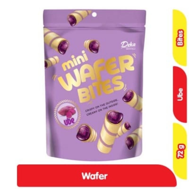 

Deka Mini Wafer Bites Ube 72g