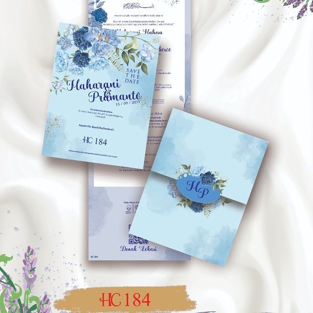 UNDANGAN NIKAH / CUSTOM / FULL COLOUR / FREE PLASTIK