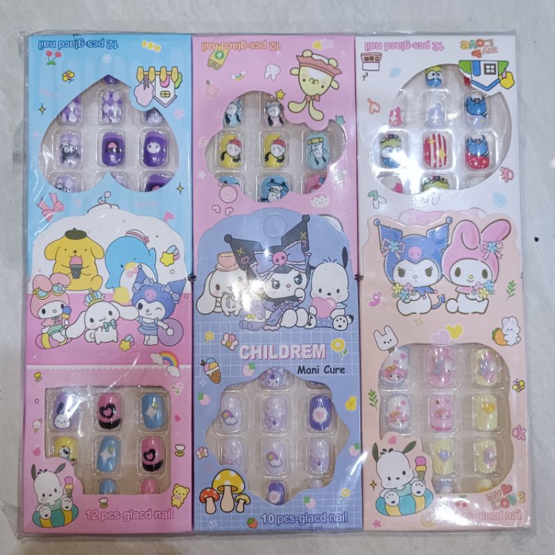 kuku palsu karakter anak