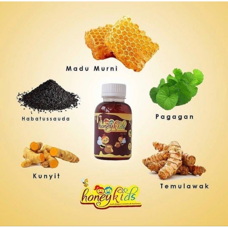 

Honey kids madu anak - madu nafsu makan anak
