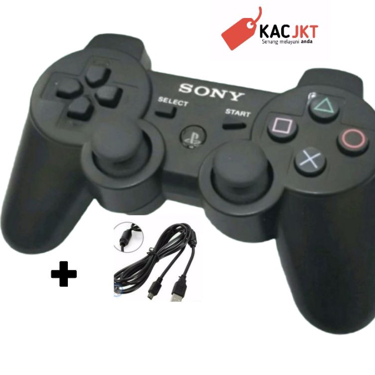 Terbaru Stik Ps3 Wireless Op Ori Pabrik Hitam Stick Ps3 Hitam Stik Op Ps3 Stick Op Ps3