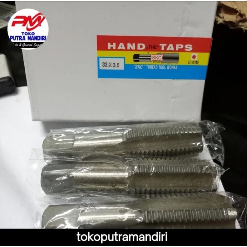 HAND TAP SKC M 33 X 3.5 CARBON STEEL