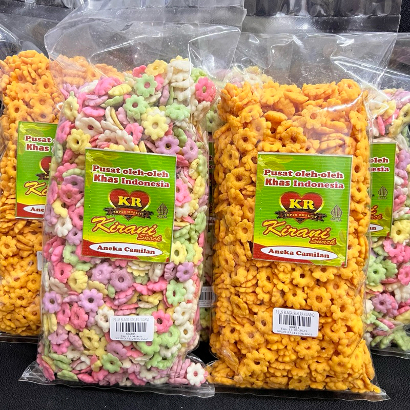 

SNACK KEMBANG SAKURA RIBUT 500GR SUPER ENAK