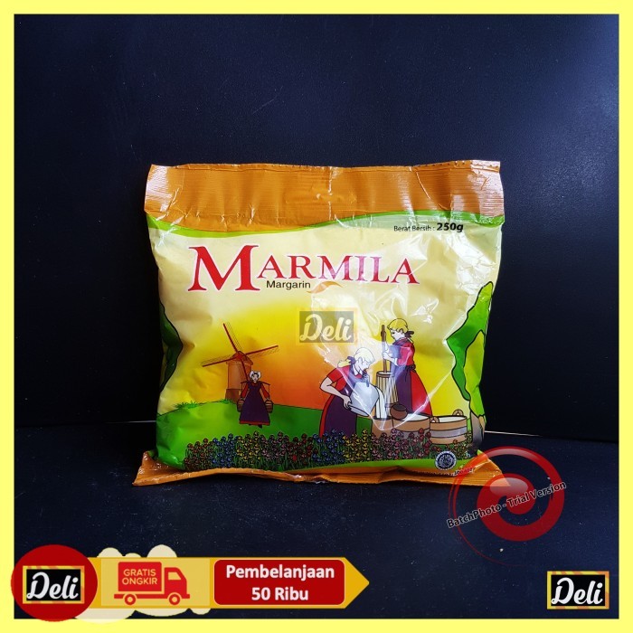 

Marmila Margarin Kuning 250gr Sachet