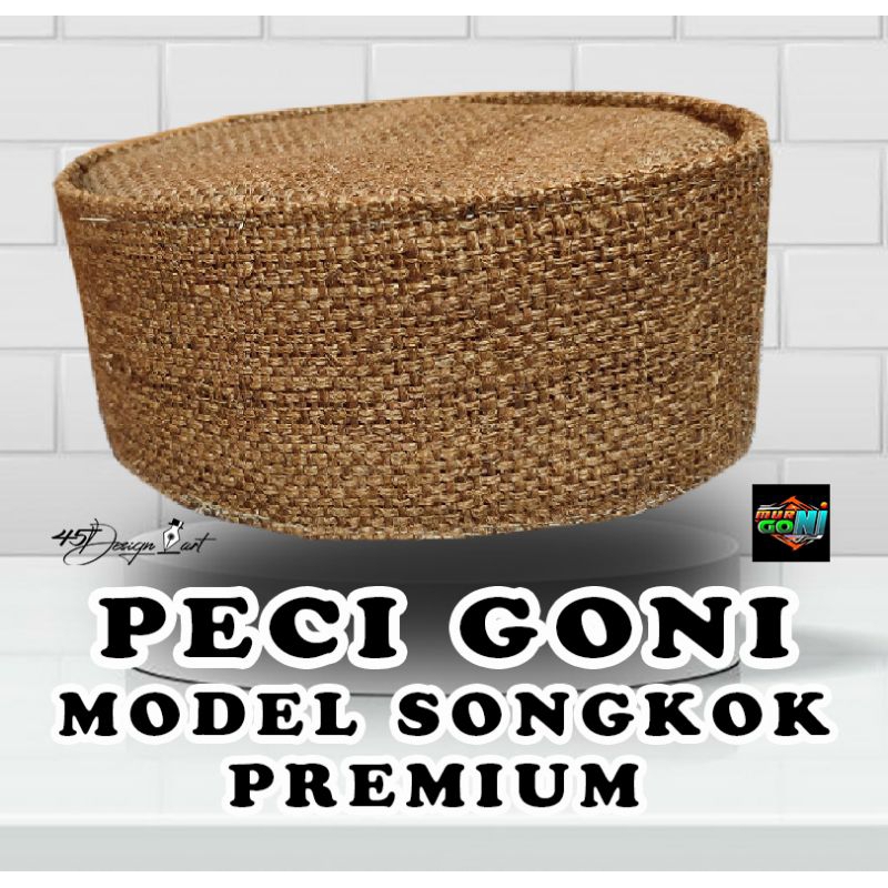 Peci songkok goni  Peci goni Peci bahan goni  premium