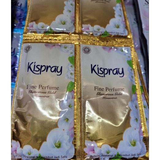 Terbaru 33 Kispray Gold sachet fine perfume 1renceng isi 12sachet