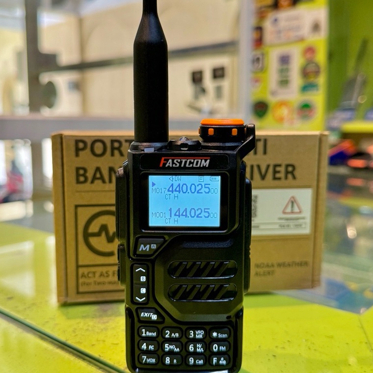 KODE A7P4 HT Fastcom UVK5 murah sudah bersertifikat SDPPI Postel