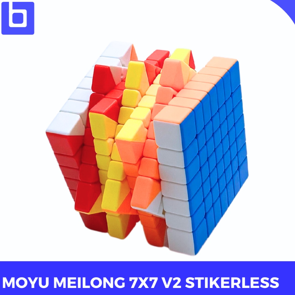 Rubik 7x7 Moyu Meilong 7 V2 7x7 Stickerless Original
