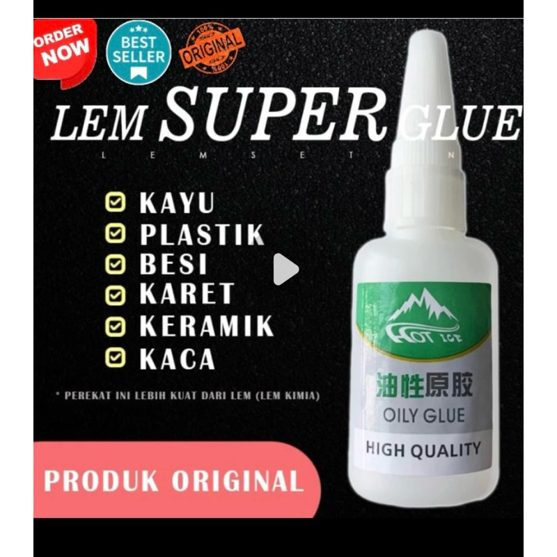 

Lem Super Glue | Lem ajaib | Lem serbaguna |Lem sepatu