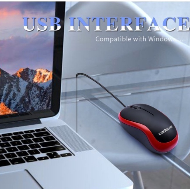 Mouse Optical USB Termurah  Mouse Kabel Optikal Wired Kabel USB
