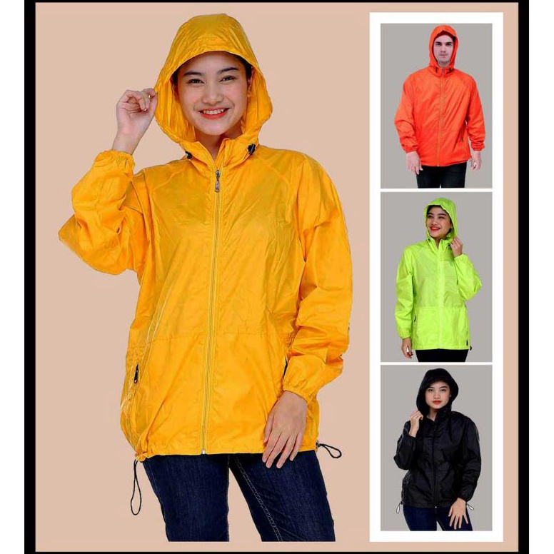 jaket sauna olahraga jaket wanita pria sauna suit Parasut olahraga running ART WU9