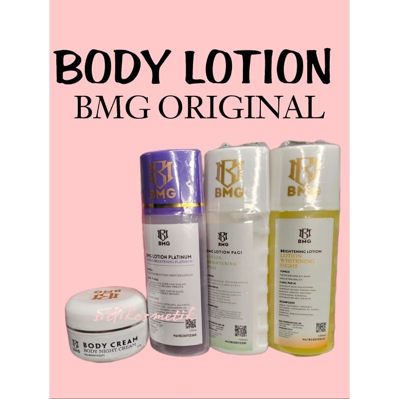 Body lotion bmg original