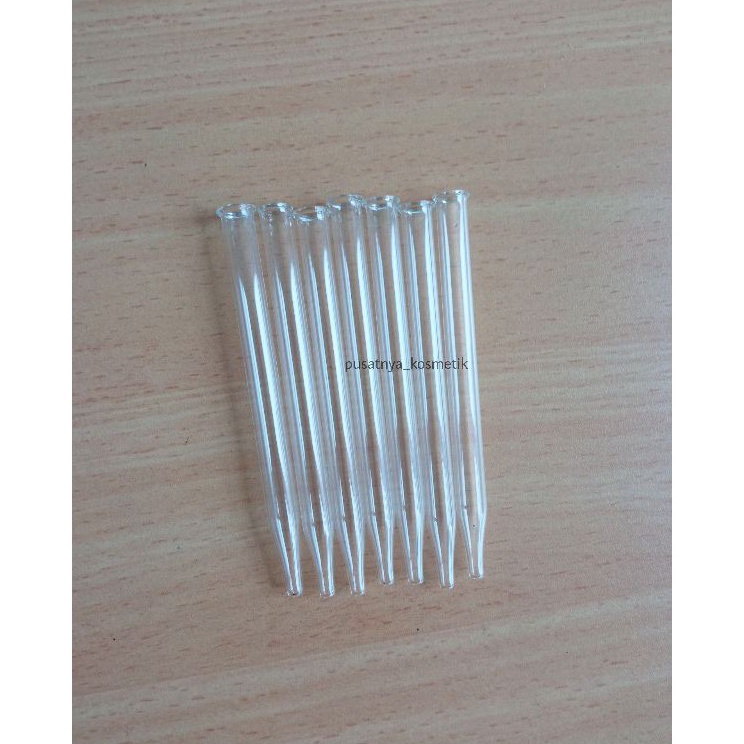 Trendy 5pcs Kaca Pipet Lancip Tumpul Kacanya saja