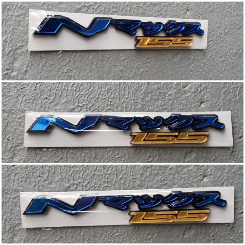 Logo Emblem Nmax Japan Akrilik Timbul