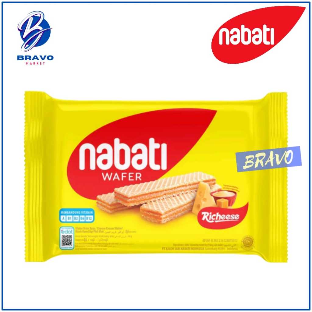 

Richeese Nabati Wafer Keju / Per 1 Pcs