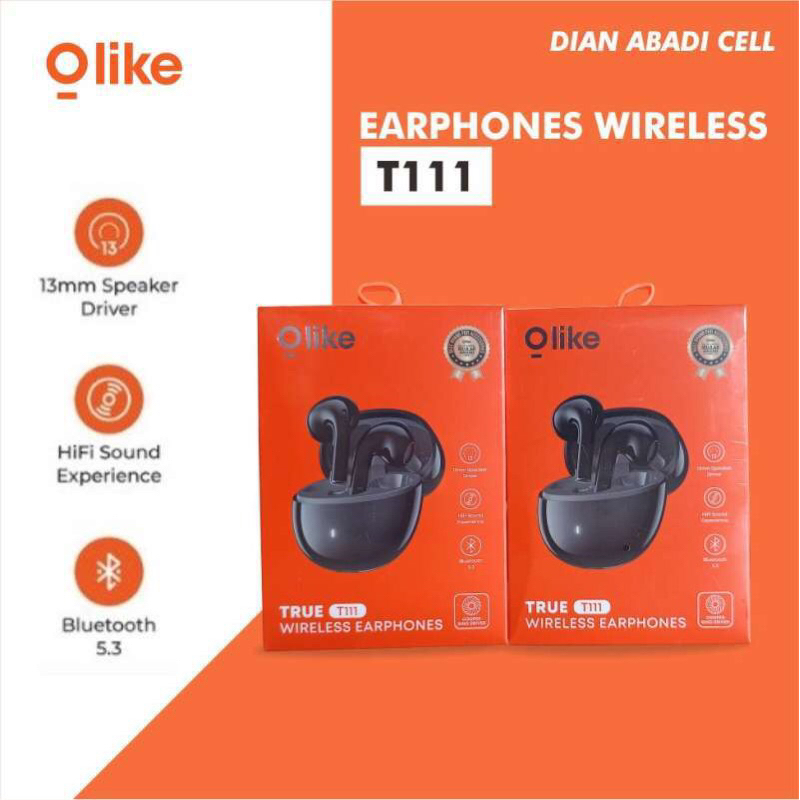 Headset Bluetooth TWS Olike T111 / T111s