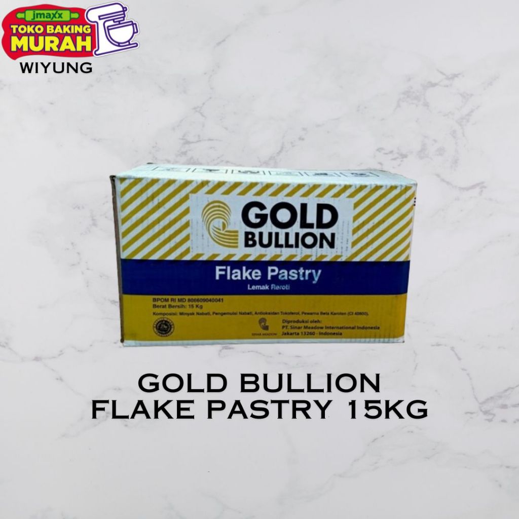 

GOLD BULLION FLAKE PASTRY