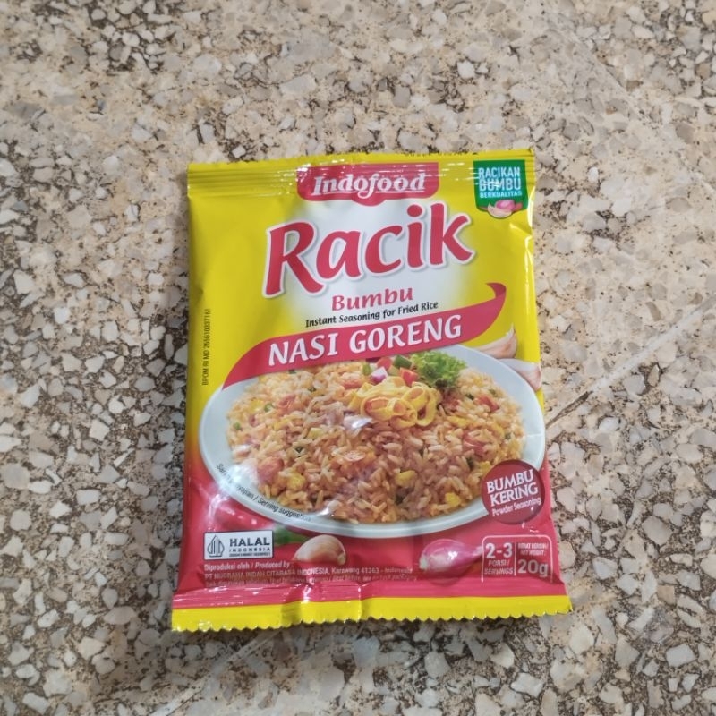 

bumbu instant racik nasi goreng / instant seasoning fried rice indofood 20g