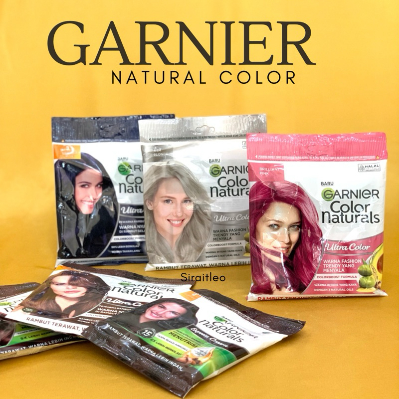 GARNIER Garnier Color Naturals Sachet || Garnier Pewarna Rambut Natural Sachet
