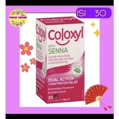 

Coloxyl With Senna Constipation Relief Pencahar Anti Konstipasi