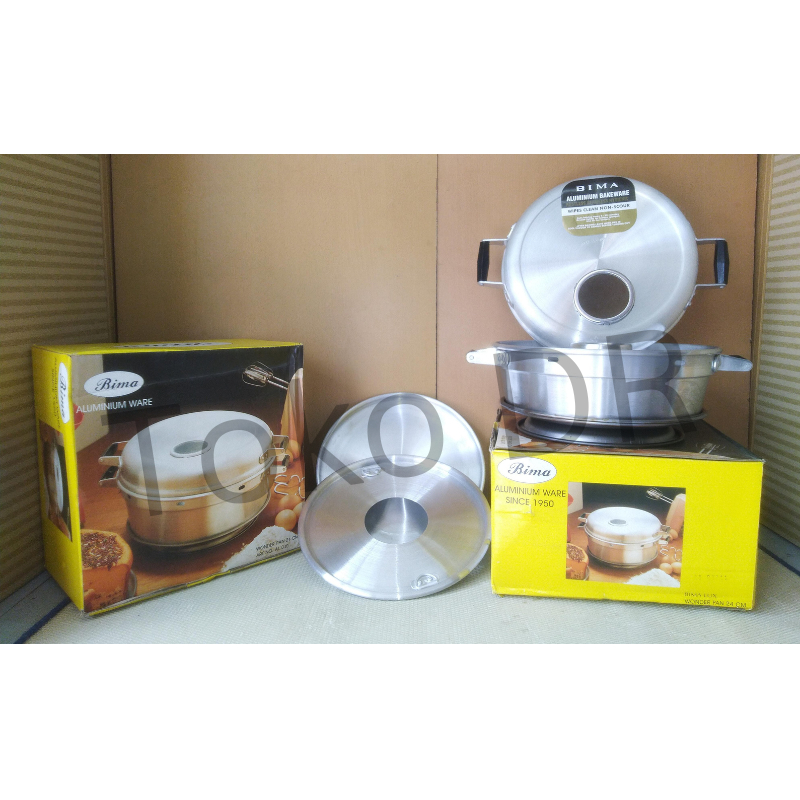 Baking Pan Bima / Oven pemanggang Bolu. 24cm (6 Telur)/ Bima / Aluminium