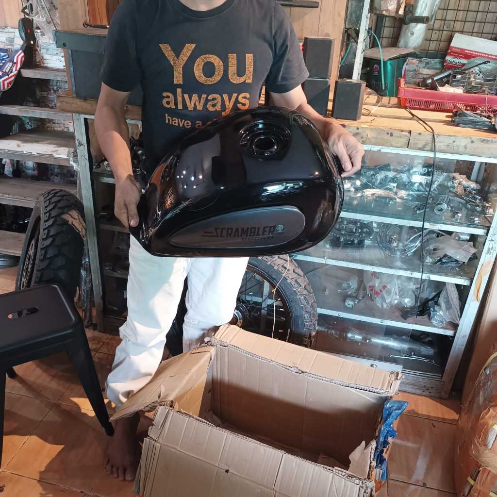 TANGKI DUCATI SCRAMBLER CBR CB150R CUSTOM