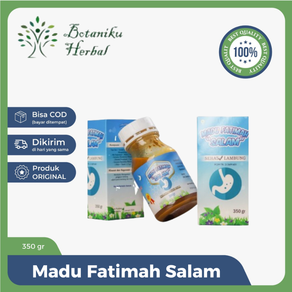 

Madu Sehat Lambung Salam Fatimah Bantu Atasi Maag Kronis - 350gr