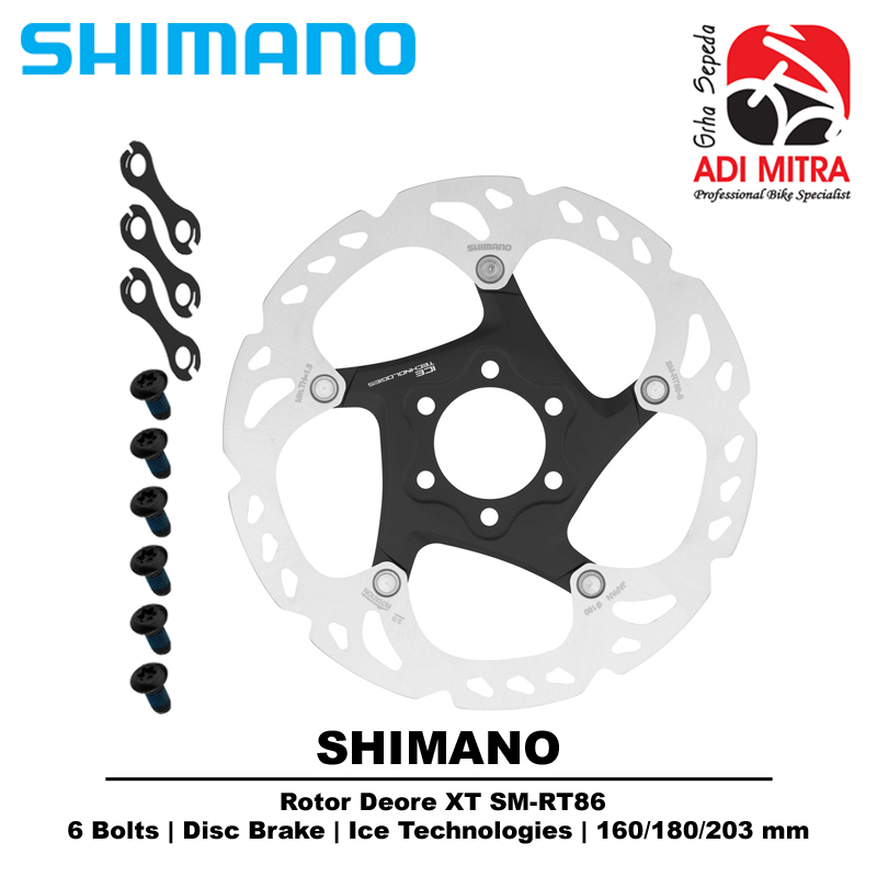Shimano Deore XT SM-RT86 Rotor Sepeda