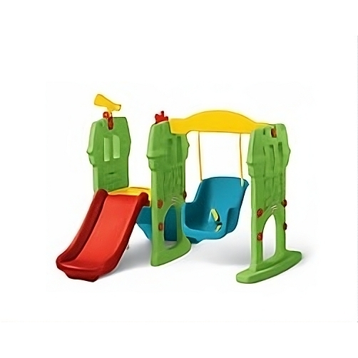 PRELOVED - Little Tikes Swing Slide Along Castle - Perosotan - Seluncuran - Sliding - Ayunan-mainan-