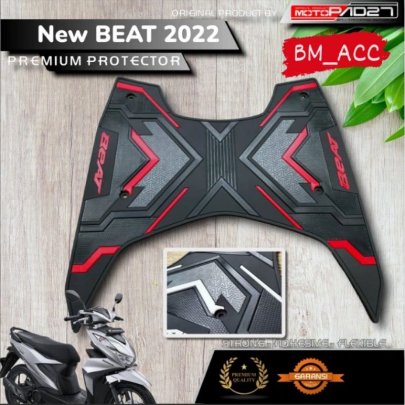 Karpet Motor pijakan kaki BEAT Deluxe BEAT Street Tahun 2021-2024