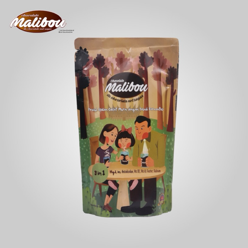 

Malibou malico drink 3 in 1 pouch 300gr
