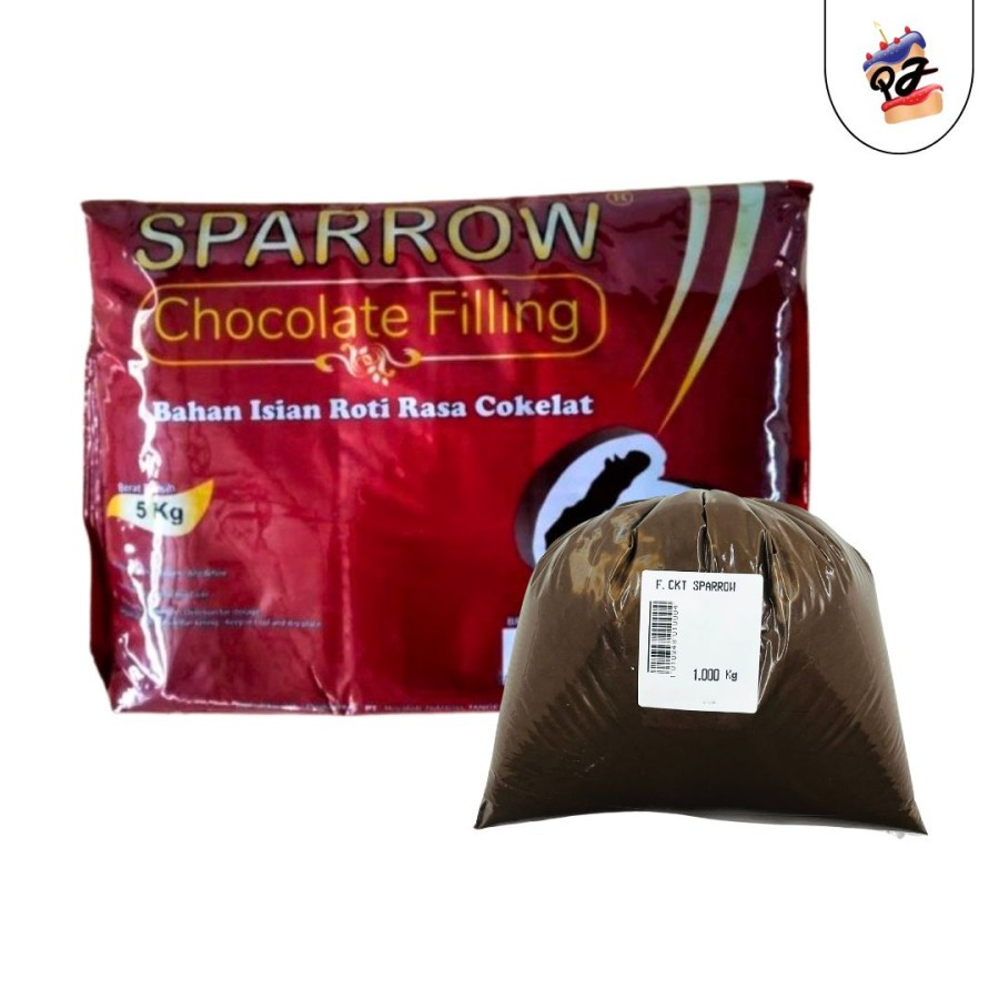 

FILLING COKLAT SPARROW KEMASAN CURAH 1 KG