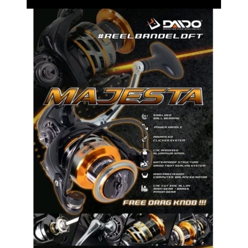 REEL DAIDO MAJESTA POWER HANDLE 1000-6000