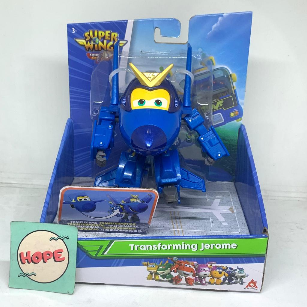 Super Wings Robot Transforming Jerome Original