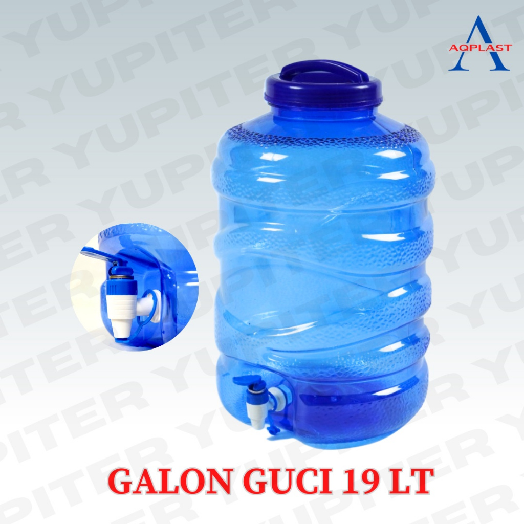 GALON GUCI 19 LITER - GALON DISPENSER KRAN TEBAL
