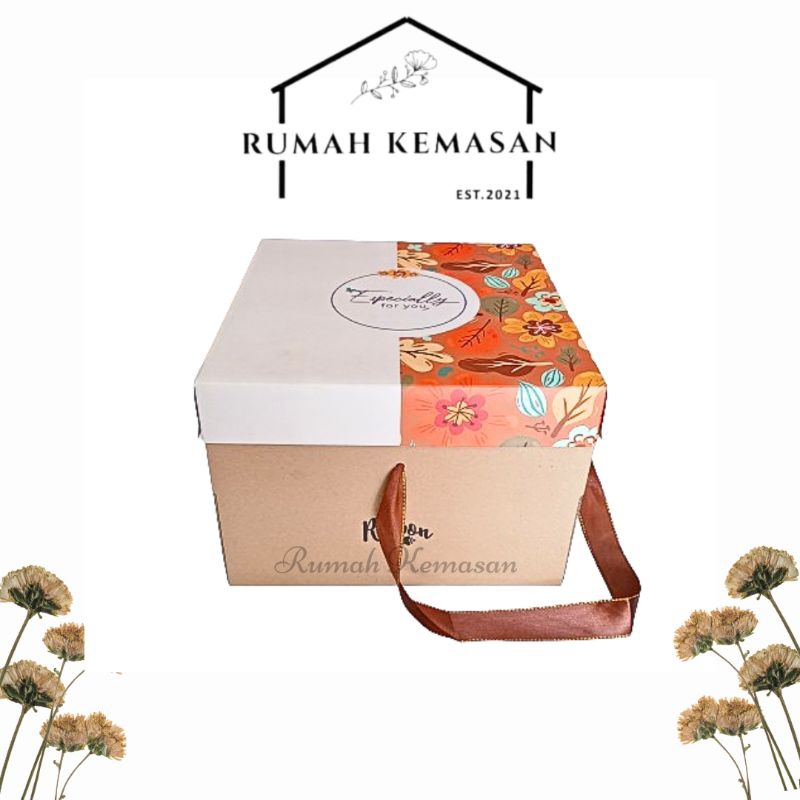 

BOX BUNGA HANDLE RIBBON✨