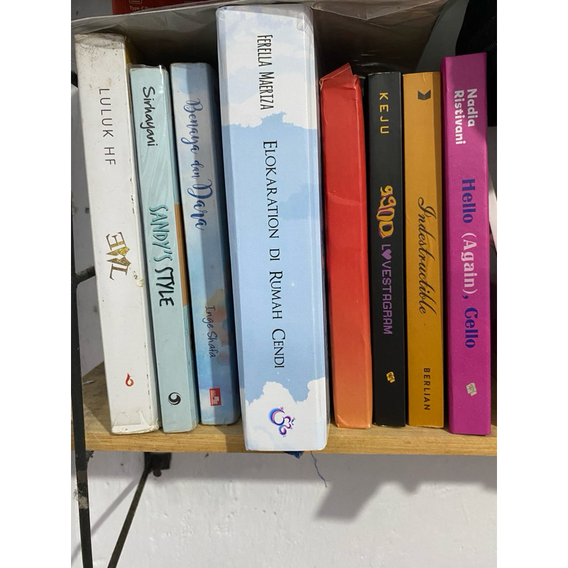 PRELOVED NOVEL ELOKARATION DI RUMAH CENDI