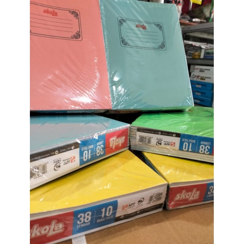 

1 pack 10 buku Tulis skola 38 lembar satu produk dengan Paperline sidu